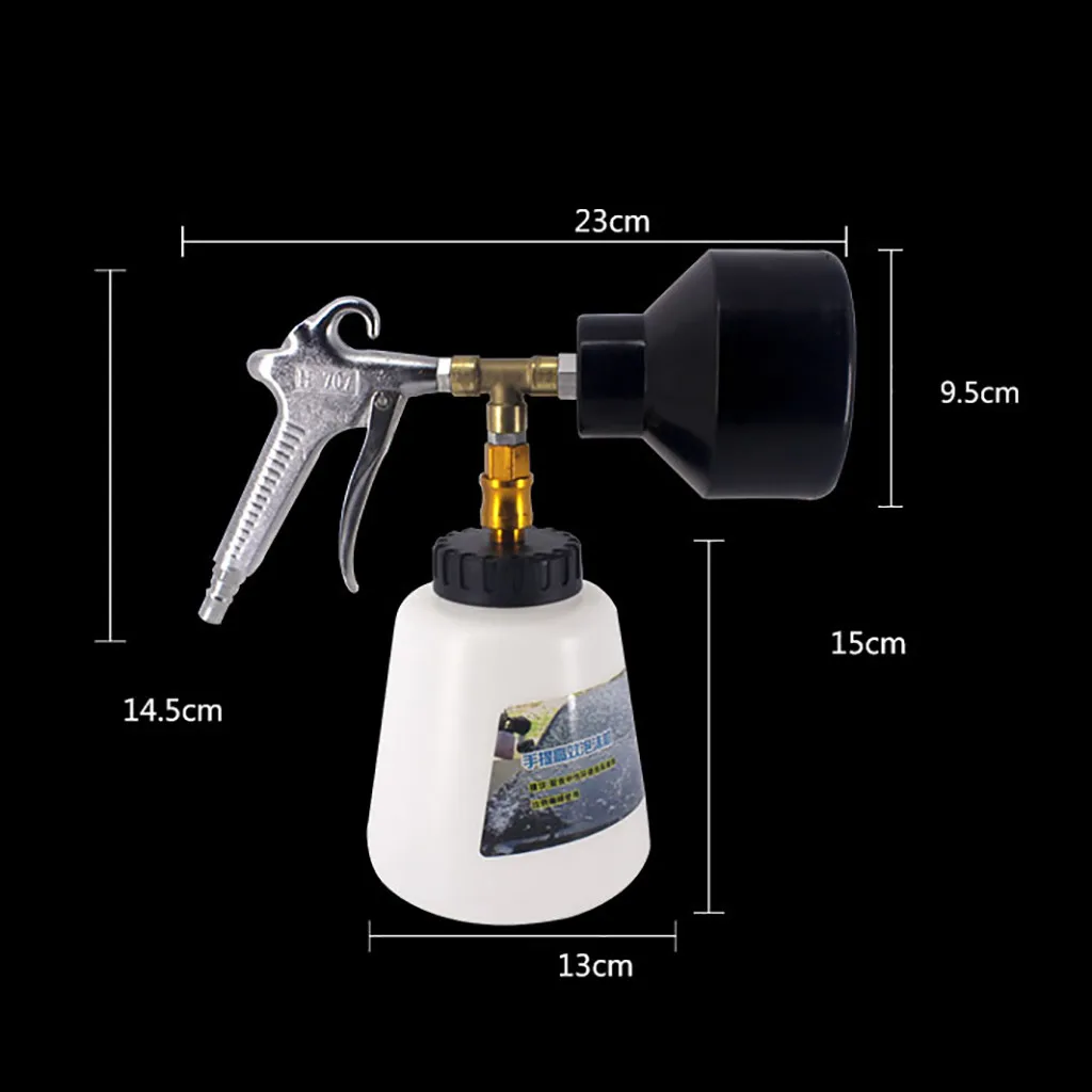 Пенная насадка снежная пушка Машина для мойки под давлением автомобильный Пенообразователь для мытья мыльных смесей эргономичный дизайн для комфортного удержания 20190626