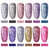 ROSALIND UV Nail Gel Polish Neon Rainbow Hybrid Varnish Platinum 5ML Gel Paint Set For Manicure Semi permanent Base top Gel Lak ► Photo 2/6