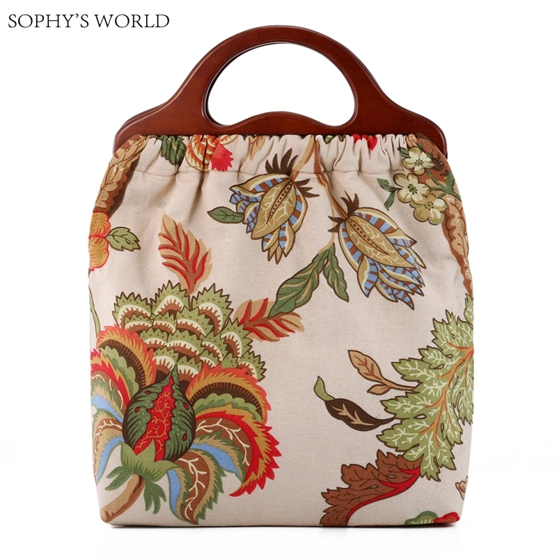 2017 Flower font b Women b font Tote font b Bag b font Ladies Hand font