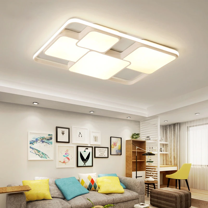 

LED Modern Ceiling Lamp Ceiling Lights for Living Room Bedroom Led Light Dimmable with Remote luminaire plafonnier lampara techo