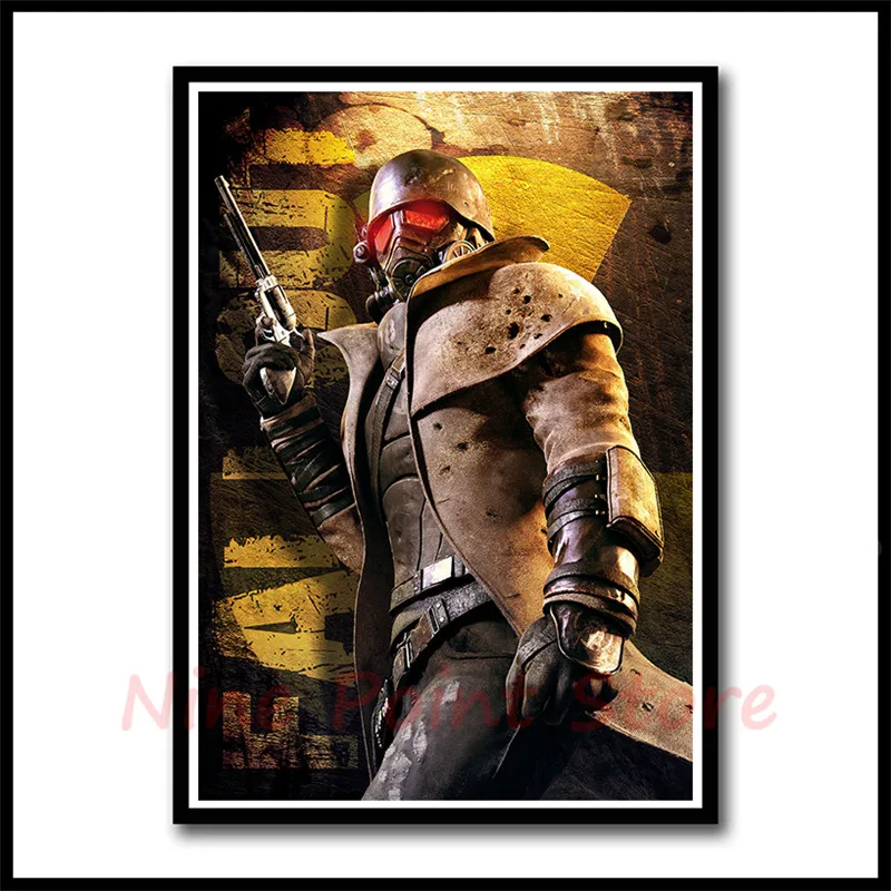 Fallout игровой постер Бар детская комната Домашний декор игра Рисунок с покрытием