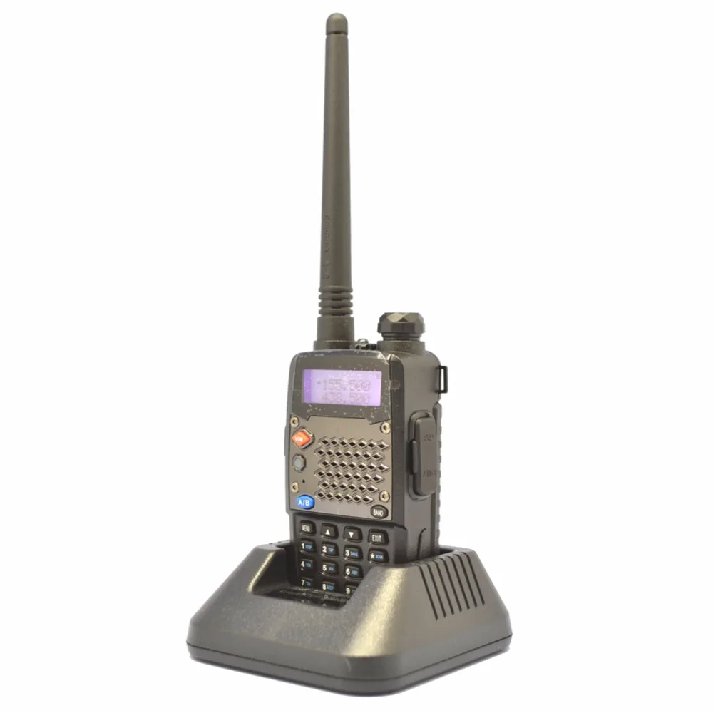 

Baofeng UV-5RD Walkie Talkies Scanner Radio Dual Band Cb Handy Hunting Radio Receiver With Headfone UHF 400-470& VHF 136-174MHz
