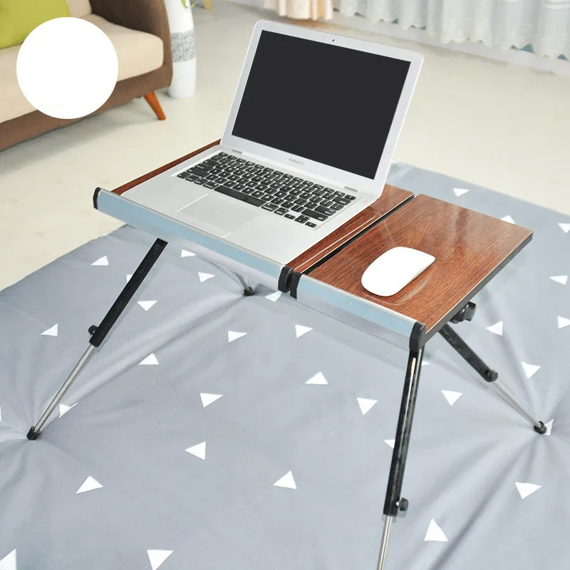 Mobile lifting bed notebook computer desk folding lazy table bed sofa table learning desk