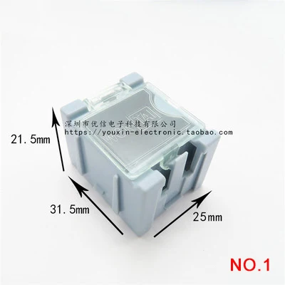 Mini Storage Box SMD SMT IC Electronic Component Container Box Case Diy Practical for Small Component Jewelry Tool Box Bead Pill tool chest on wheels Tool Storage Items