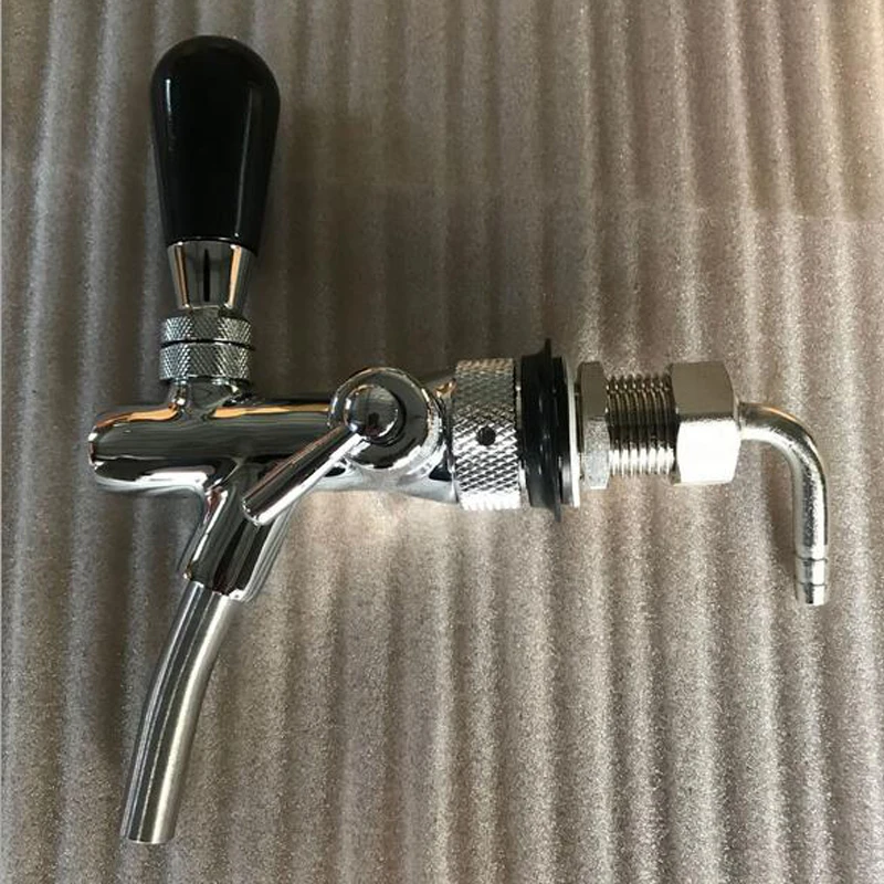 2018 Beer tap faucet Adjustable Faucet with chrome plating Flow Control beer faucet Homebrew