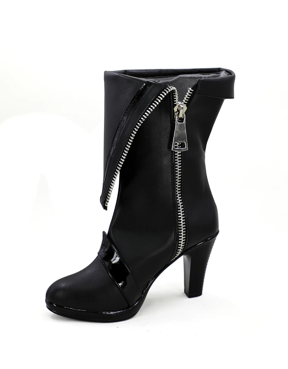 Touhou Project Izayoi Sakuya Cosplay Boots Black Shoes (4)