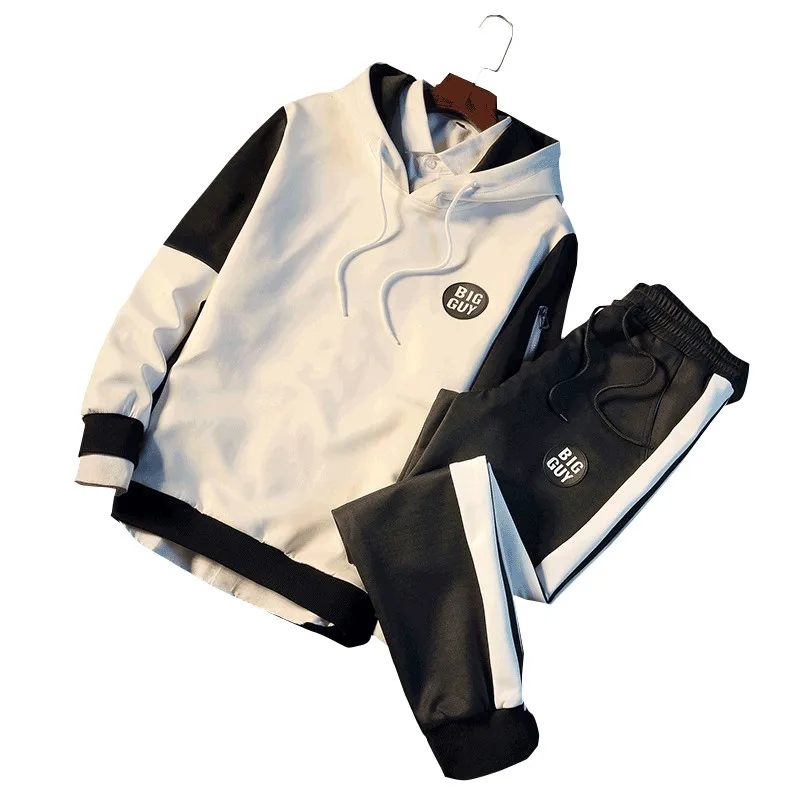 Bormandick Men Sets Fleece Lined Sweatshirt plus Pants Male Tracksuit Warm Sporting Suits Men's Sportswear KXP18 M62-48 Bormandick Men Sets Fleece Lined Sweatshirt plus Pants Male Tracksuit Warm Sporting Suits Men's Sportswear KXP18 M62-48