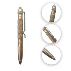 Тактическая ручка для самообороны многофункциональная авиационная алюминиевая ручка для самозащиты инструмент противоскользящая
