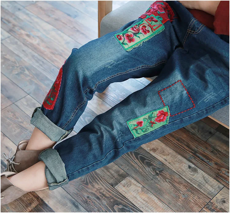 Wanita Appliques Bordir Floral Patch 