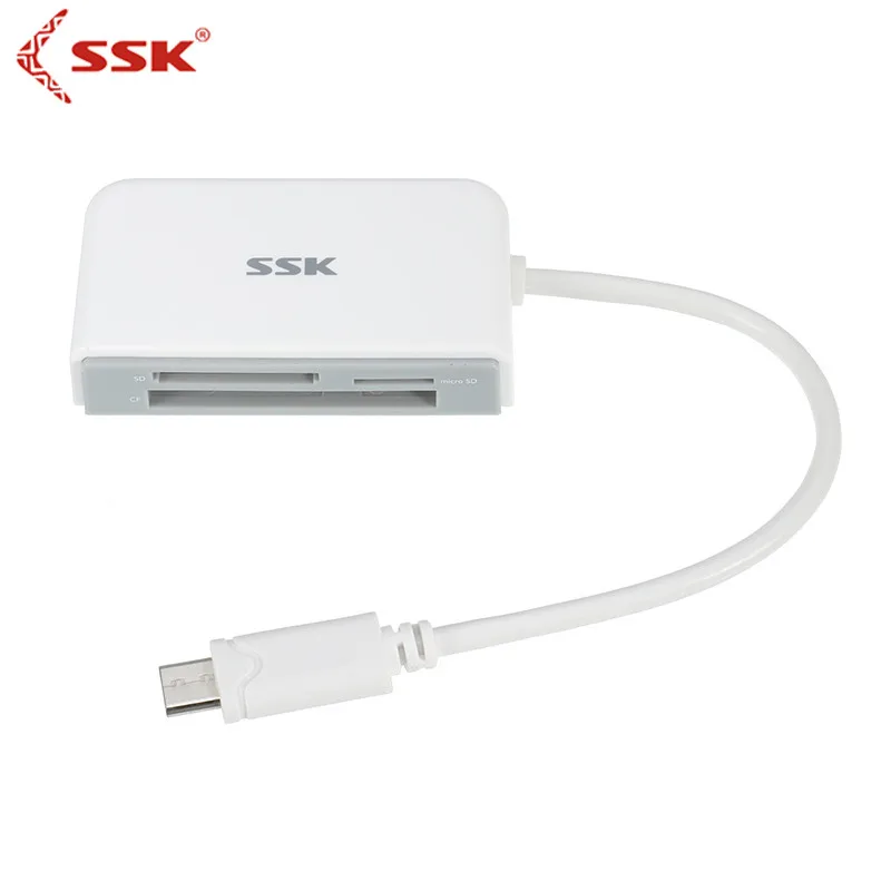 New SSK SCRM610 All in 1 smart memory TypeC USB3.0 card reader supports SD/SDHC/SDXC/Micro SD