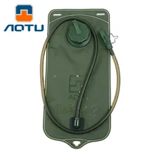 2L TPU Bicycle Mouth Sports Water Bag Bladder Hydration Camping Hiking Climbing Military Green camelback Free Shipping