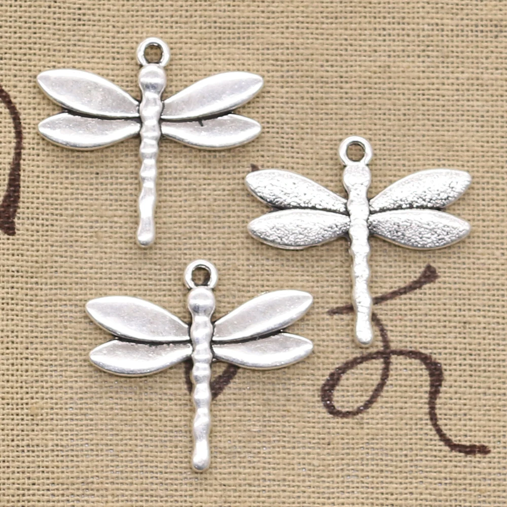 

4pcs Charms dragonfly 28x30mm Antique Making pendant fit,Vintage Tibetan Silver,DIY Handmade Jewelry