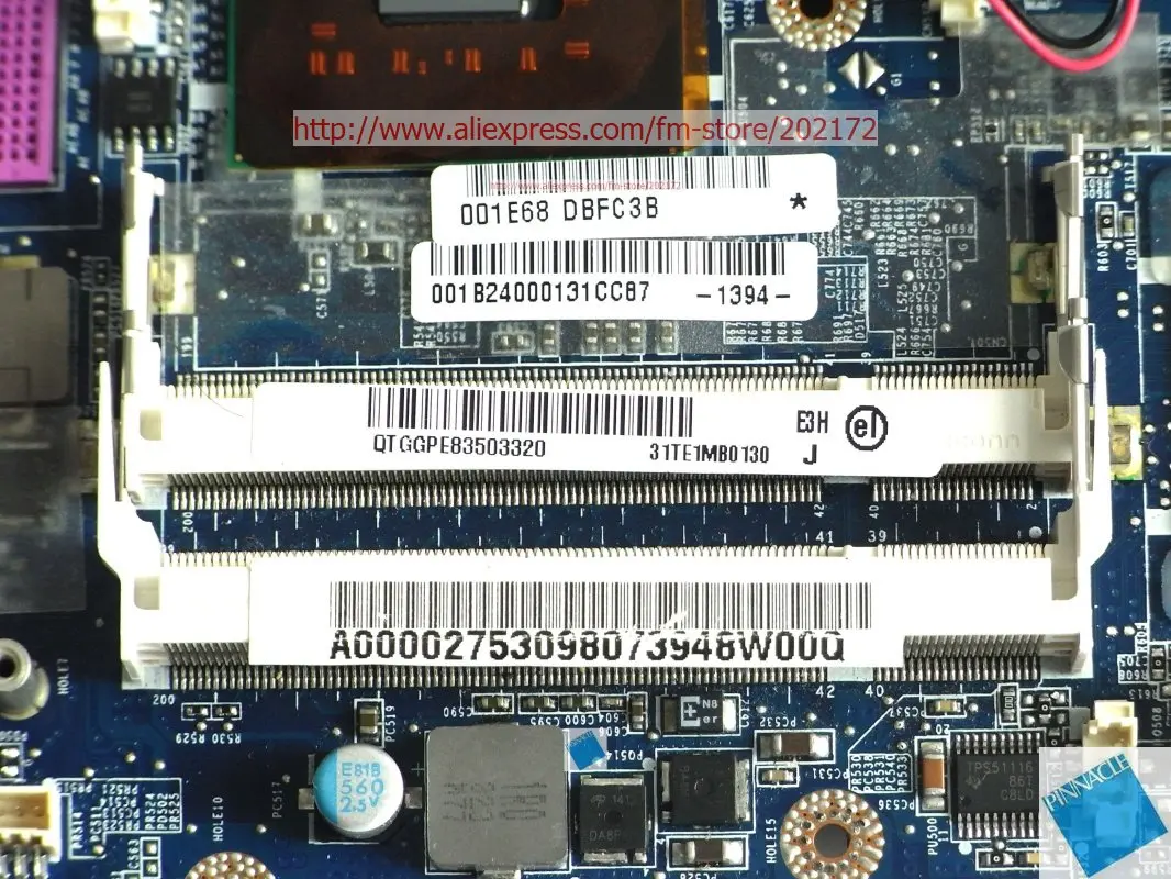 TOSHIBA SATELLITE M305 LAPTOP INTEL MOTHERBOARD A000027530 31TE1MB0130