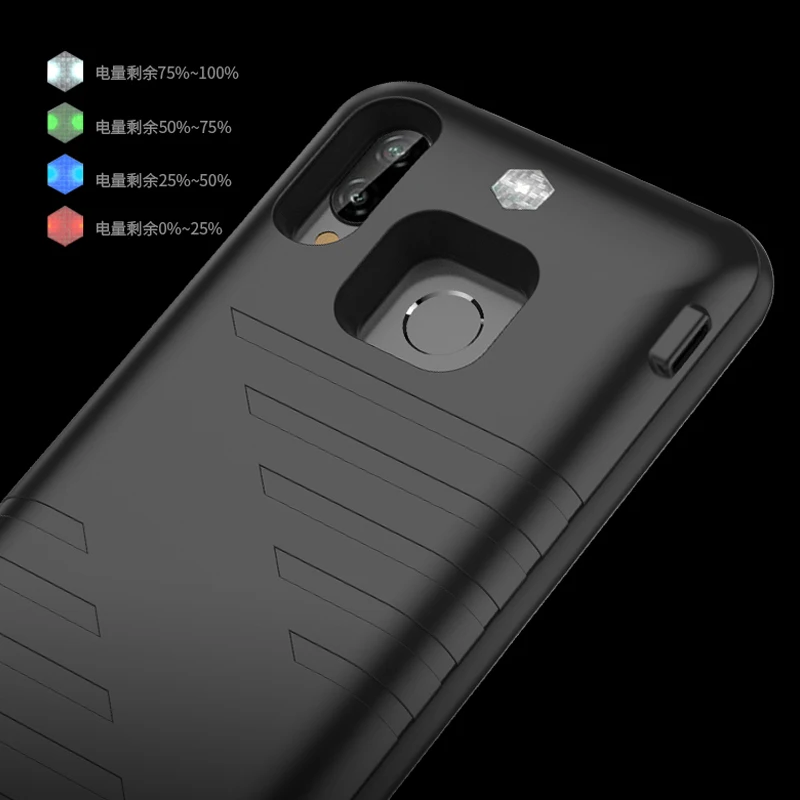 6800 мА/ч чехол для аккумулятора HUAWEI P20Lite запасная крышка Huawei Nova 3E телефона с