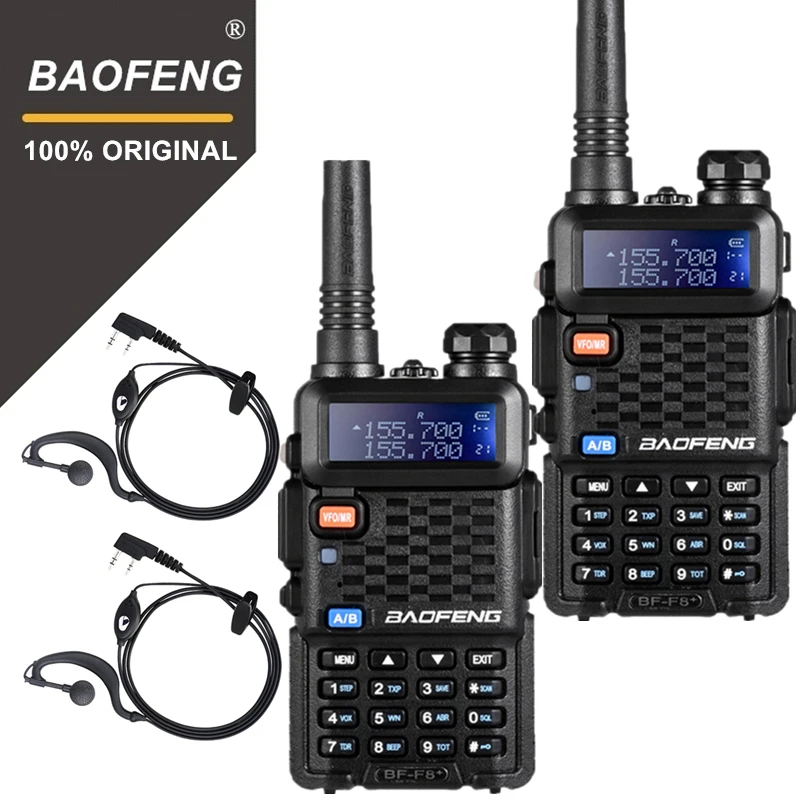 Buy 2PCS Original BaoFeng F8+ Long Distance Woki Toki