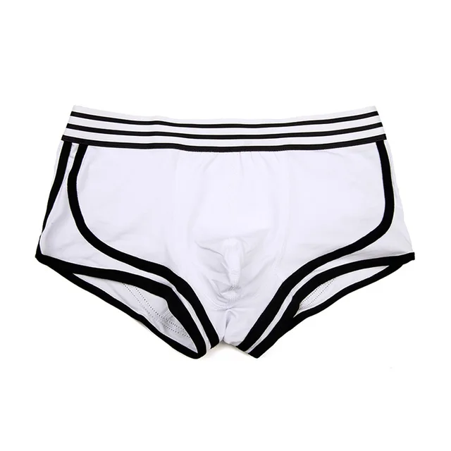Mens Cotton Boxers Shorts Breathable Man Sexy U Convex Penis Pouch ...