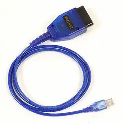 OBD2 USB Автомобильное диагностический кабель синий VAG-COM ККЛ 409,1 Авто сканер для сиденья автомобиля Diagnostics Tools