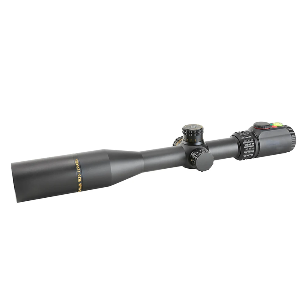 SPINA оптика WKP 3-15X44 SAL Охота Riflescope Боковая регулировка параллакса Регулировка стекло гравированное сетка RG с подсветкой с пузырьковым уровнем