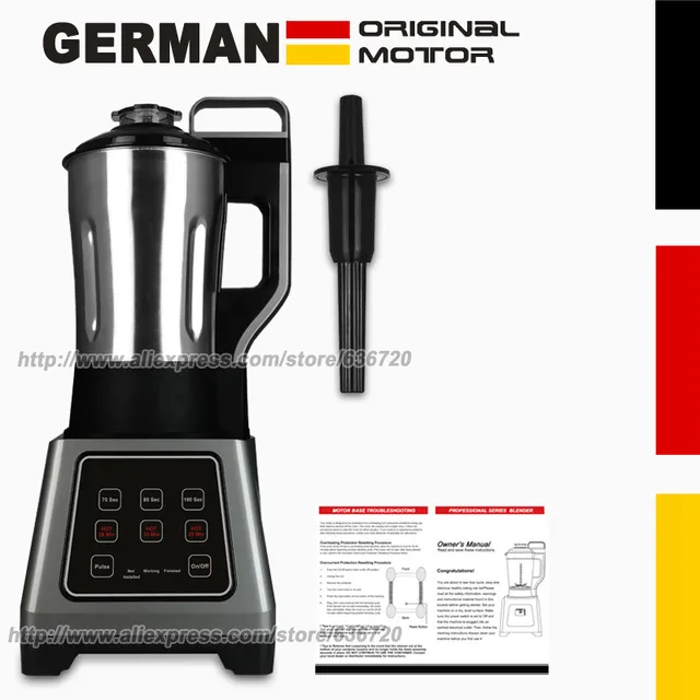 GERMAN Original Motor Cook Soup Maker and Blend Mixer with Built In