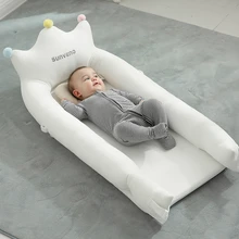 Портативный новорожденных Cot переносная детская кроватка в кровать Давление-доказательство Многофункциональный Bionic BB кроватки кровать