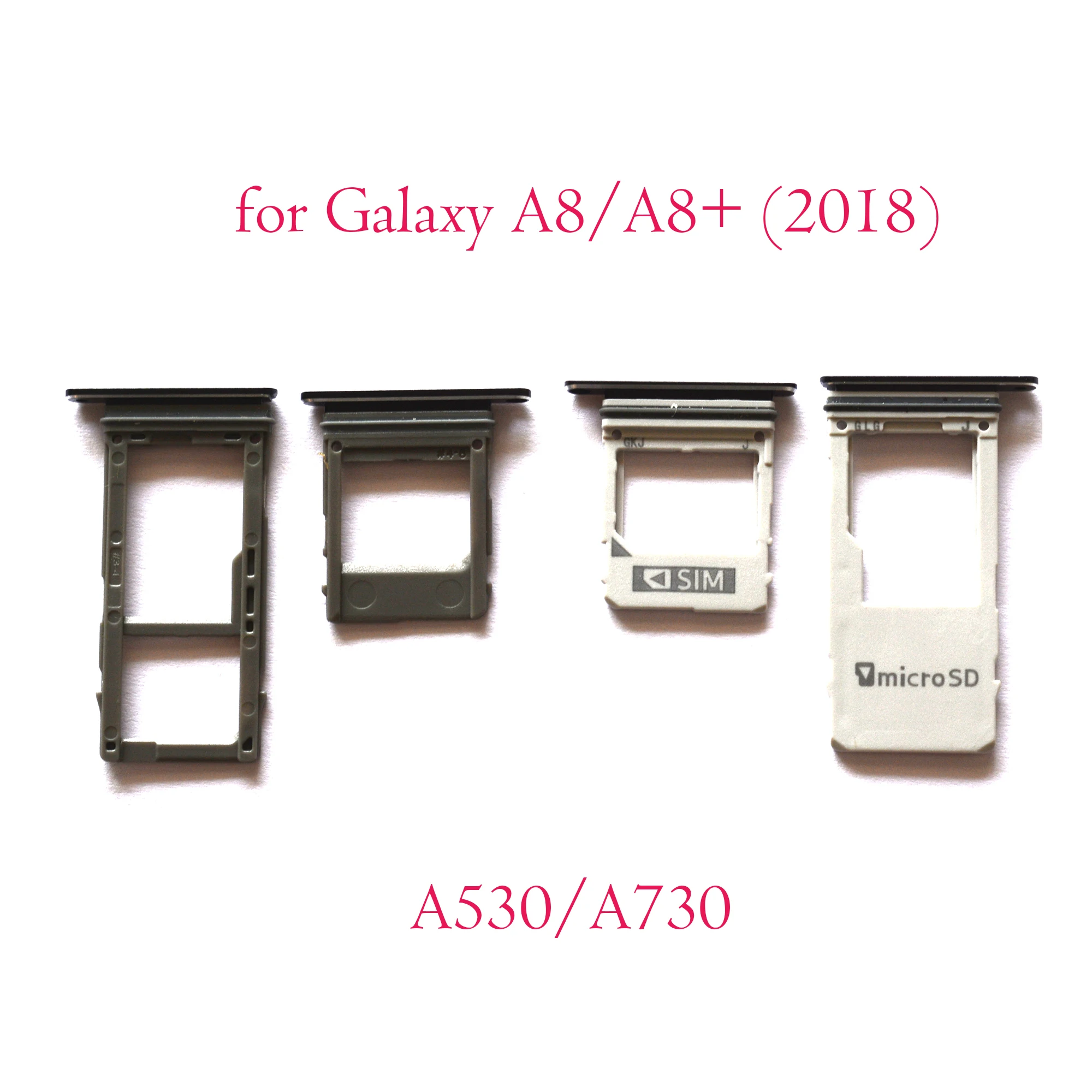 

for Samsung Galaxy A8 2018 A8+ 2018 A530F A730F A530DS A730DS SIM Tray Holder SD Card Reader Slot Adapter