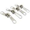 20pc high quality 5# Metal Silver Double Sided Nylon Zipper Slider Head Puller DIY Handwork Bag Luggage 5BB5577 ► Photo 1/3