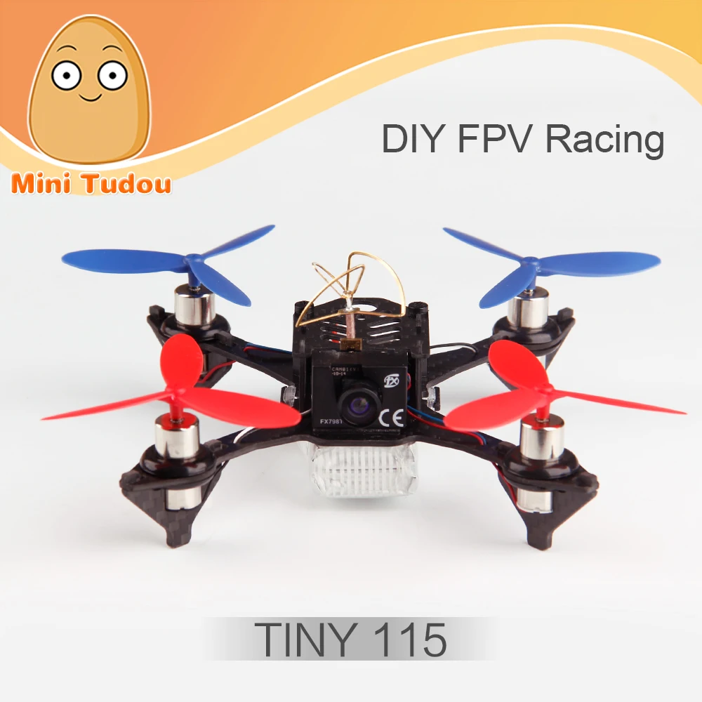 Buy Cheap Minitudou CoretexRc Tiny115 FPV Racing Drone Profissional RC Quadcopter With 600TVL 120 Degree Wide Camera On F3 Controller