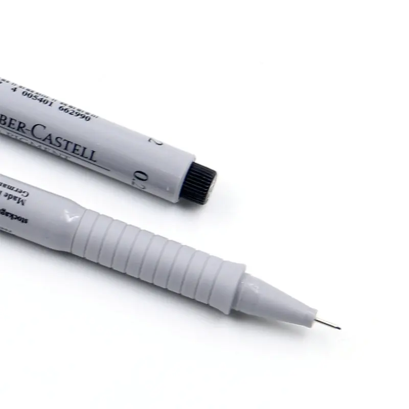 Faber castell 166799 тонкая ручка иглы крюк линия ручка для рисования эскиз 0,1/0,2/0,3/0,4/0,5/0,6/0,7/0,8 мм