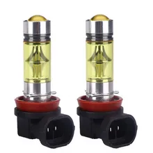 JanDeNing 2x High Power H8 H9 H11 20-SMD LED Fog Light Bulbs Car Driving Lamp Daytime Running Lights 4300K