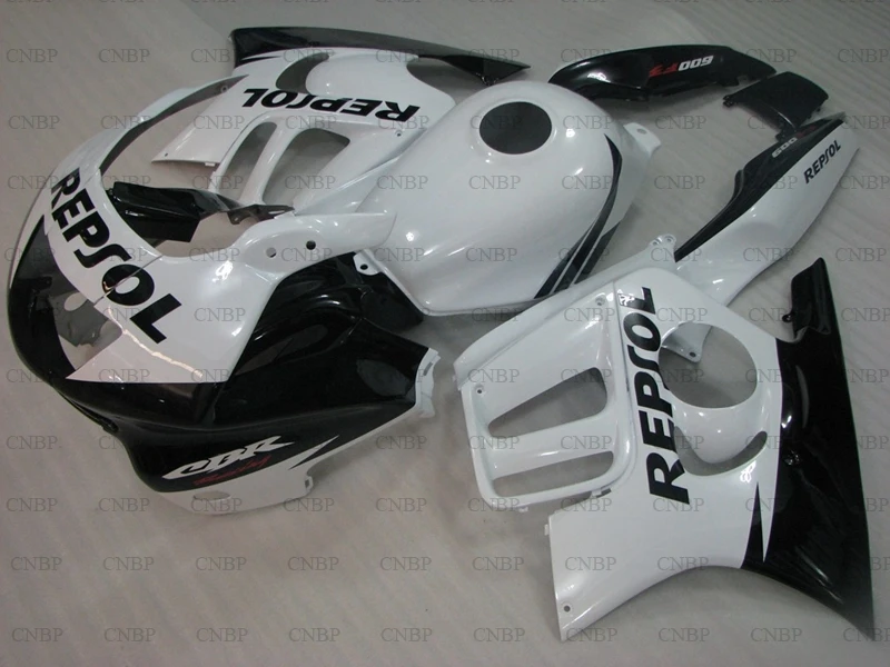 CBR600 F3 1995-1998 Кузов CBR600 F3 95 96 ABS обтекатель CBR 600 F3 1996 черный красно-белый обтекатель