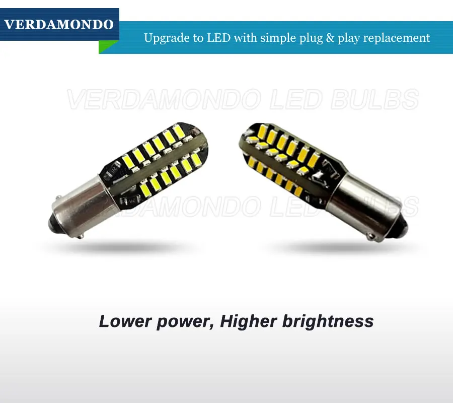 BA9S T4W 48 3014 SMD Интерьер автомобиля светодиодный просвет светильник Canbus Error Free