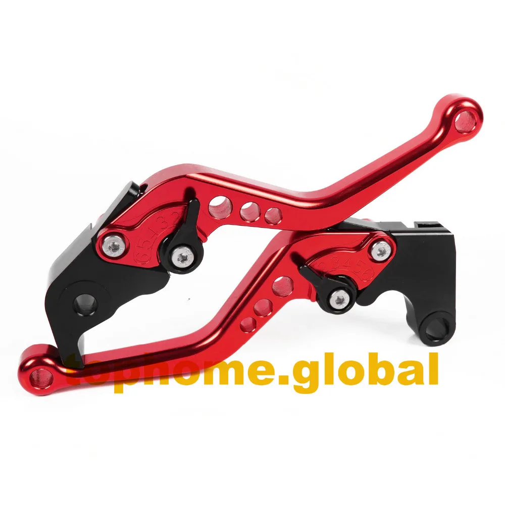 CNC Motorcycle Foldable Extendable Clutch Brake Lever For Yamaha YZF-R3 2015 2016 2017 Black Red