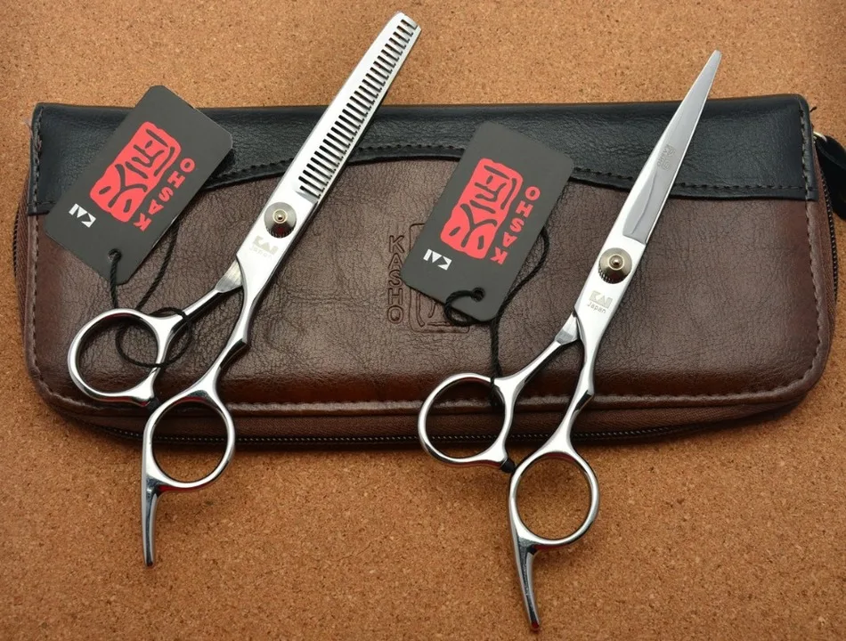 701 6'' Japan Kasho 1 Pair Cutting Scissor + Thinning Shear TOP GRADE