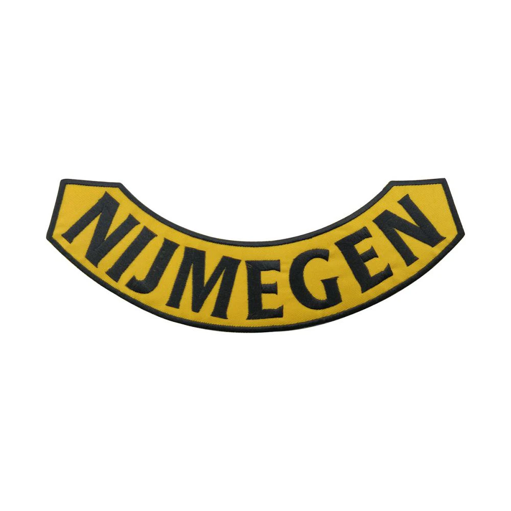 

Nijmegen Patch Embroidery Iron On Custom Patches Applique For Jacket Rocker Funk Cool Stickers Free Shipping Iron On Patches