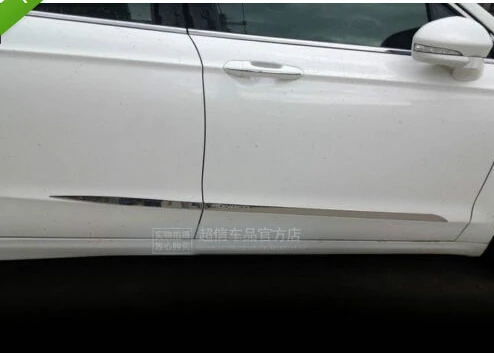 

Stainless steel doors body molding cover trim for 2013 2014 2015 ford fusion