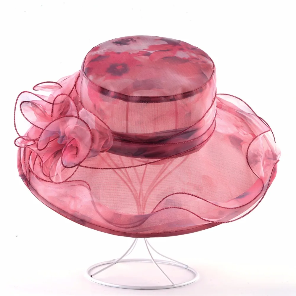 المرأة الصيف الشمس قبعة الأورجانزا زهرة كنتاكي ديربي القبعات السيدات واسعة حافة الشمس حماية شاطئ كاب الإناث أنيقة دلو قبعات المرأة الصيف الشمس قبعة الأورجانزا زهرة كنتاكي ديربي القبعات السيدات واسعة حافة الشمس حماية شاطئ كاب الإناث أنيقة دلو قبعات