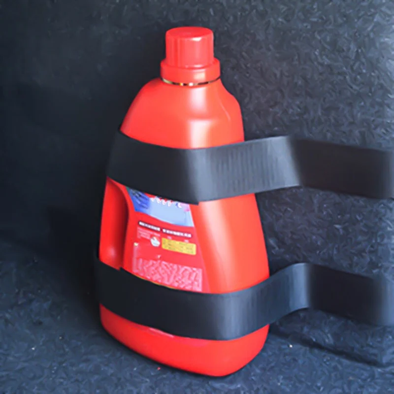 

4Pcs/Set Magic Sticker Tape Car Trunk Hook and Loop Belt Car Stowing Tidying Strap Fire Extinguisher Bracket Nylon Belt