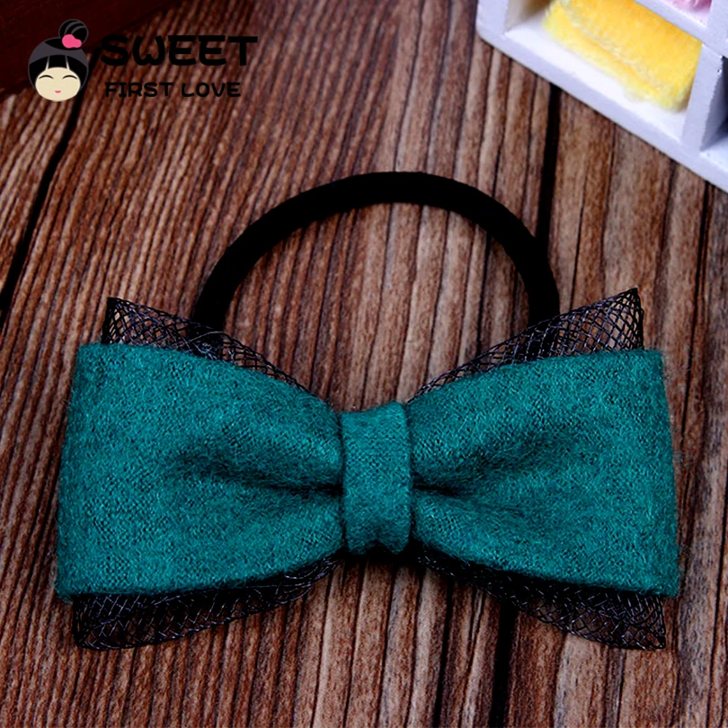 1PCS New Arrive Lace Bowknot  Women Hair Accessories Elgant 