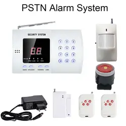 Горячая домашняя охранная система PSTN сигнализация телефон звонилка 99 беспроводных зон 433 мГц беспроводной PIR детектор движения дверной