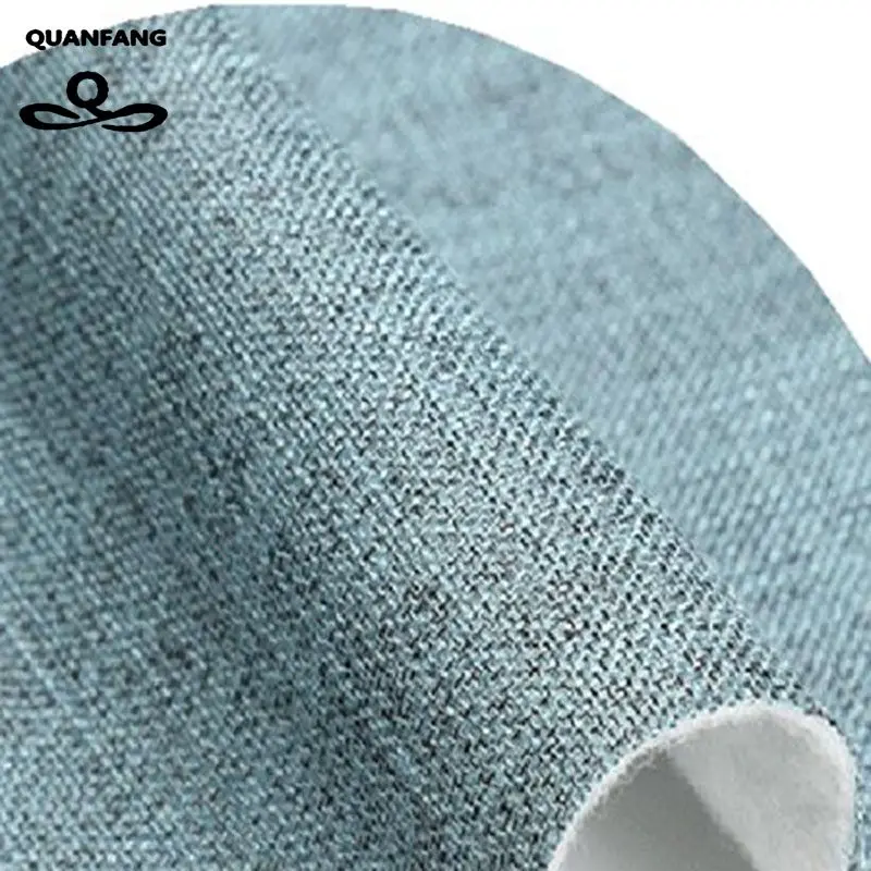 Solid Color Cotton Linen Fabric For Patchwork Quilting DIY Sewing Sofa Table Cloth Furniture Cover