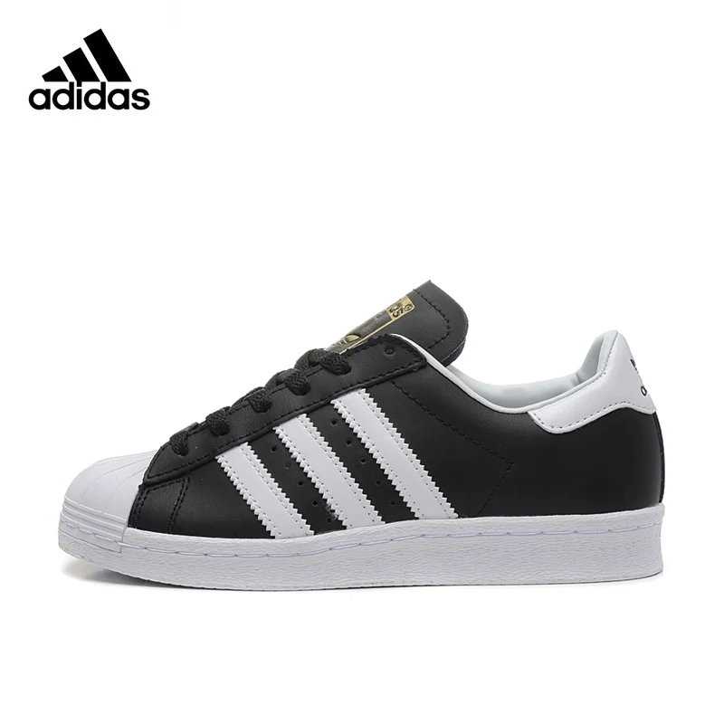 

ADIDAS Clover Superstar Men and Women Skateboarding Shoes Sport Wear-resistant Lightweight Breathable B27136 EUR Size U