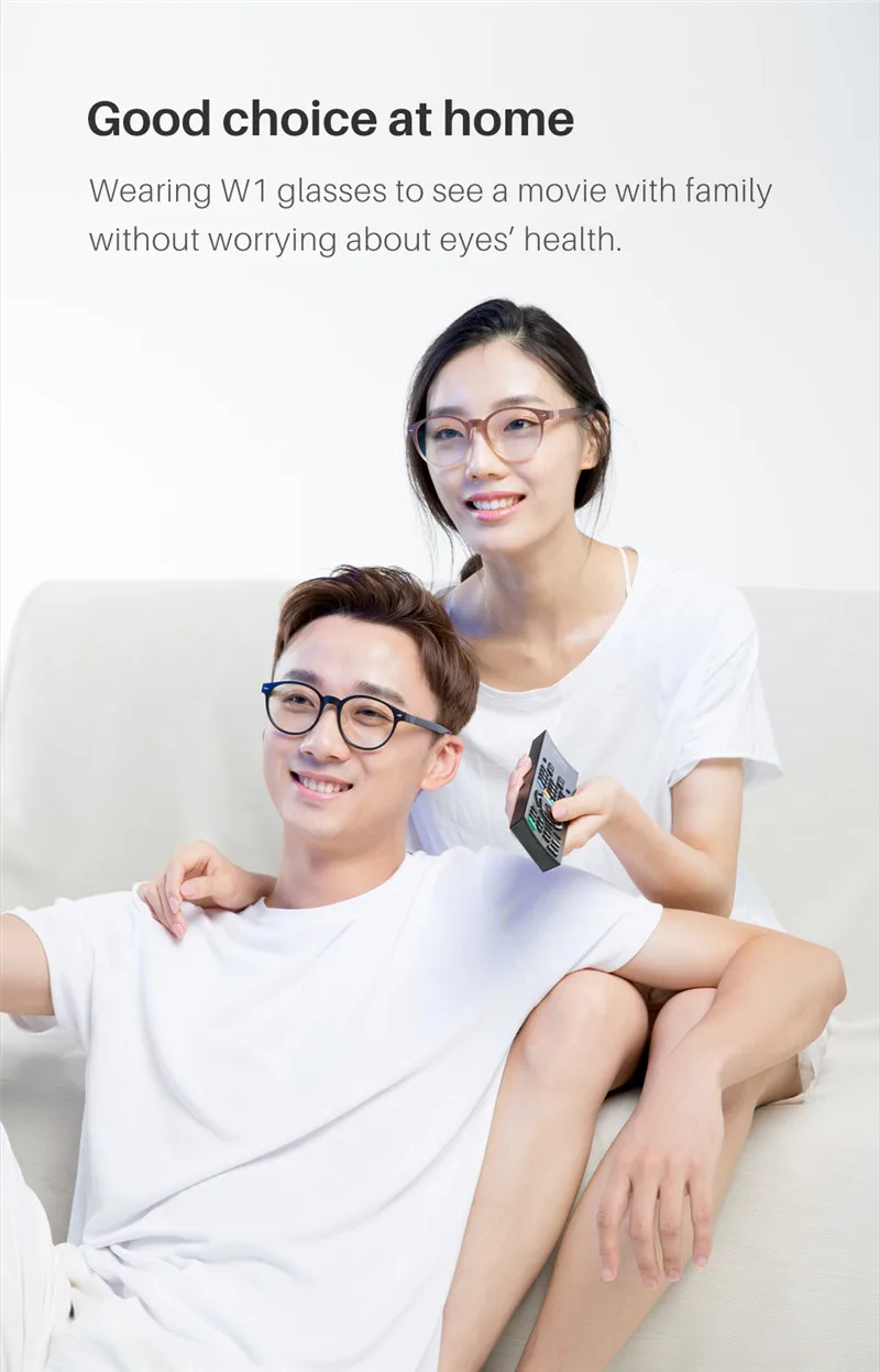 Xiaomi Qukan ROIDMI W1 съемное защитное стекло против синих лучей для мужчин и женщин, игровой телефон/компьютер/игры
