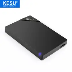 Кесу 100% новый портативный Внешние жесткие диски 160 ГБ USB 3,0 экстерно Disco HD диск устройств хранения рабочего ноутбука мобильный жесткий диск