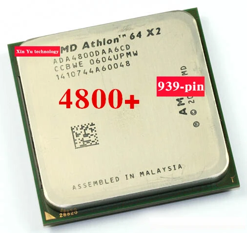

Lifetime warranty Athlon 64 X2 4800+ 2.4GHz 2M Dual Core desktop processors CPU Socket 939 pin 4800 Official version Computer