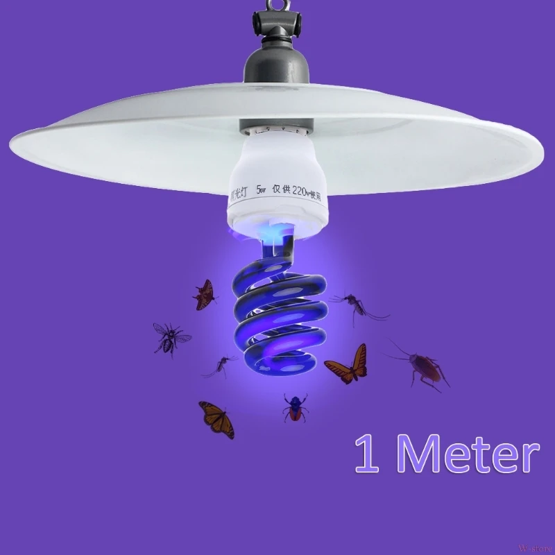 2018 E27 5/15/20W UV ультрафиолетовые люминесцентные черный светильник CFL Лампа 220V W