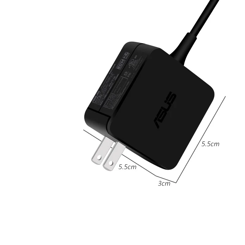 Для ADP-33AW A EXA1206UH Micro USB вход 19 в 1.75A 33 Вт AC Ноутбук оригинальное зарядное устройство для ASUS X205T X205TA зарядное устройство