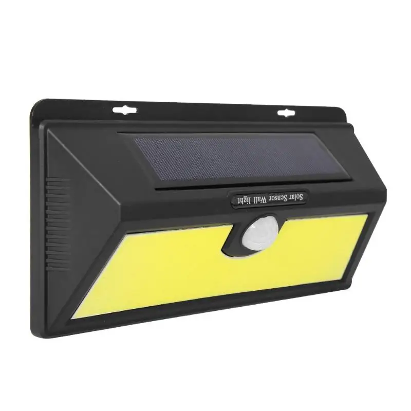 

200 Cob Solar Light Powered Wall Lamp Waterproof Garden Solar Lighting Radar Sensor Porch Path Street Fence Emergency Light