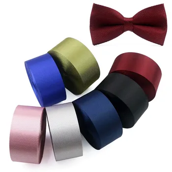 

Kewgarden 25mm 1" Stripe Bright Silk Satin Layering Cloth Ribbons Handmade Cotton Ribbon DIY Bowknot Tape Riband 8m/lot
