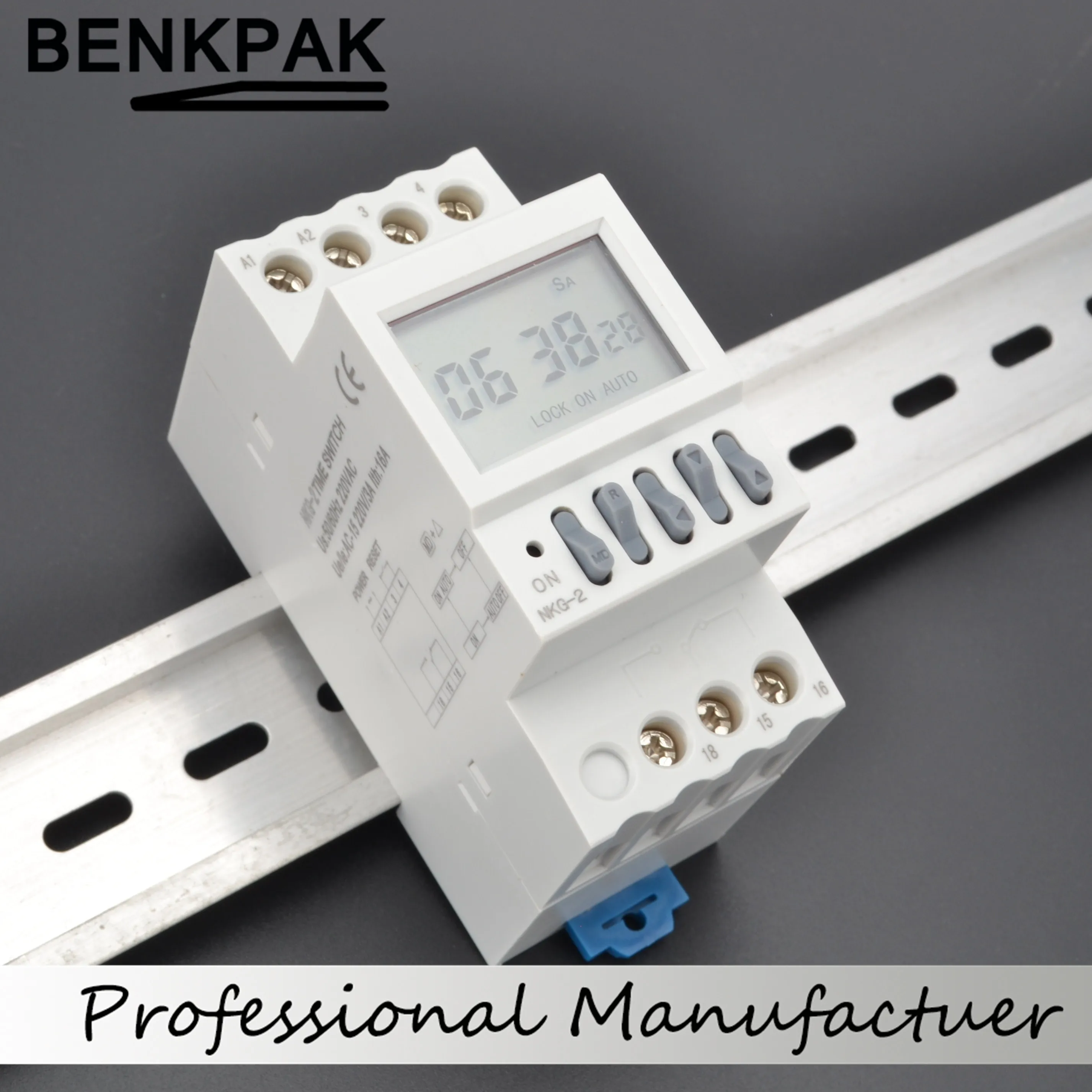 

NKG4 NKG-4 Automatic Factory School Bell Controller Control Instrument 40 Groups Din Rail Microcomputer Timer Time Switch Relay