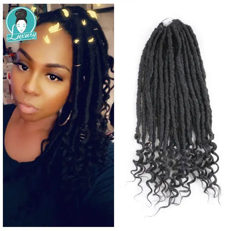 Ombre Goddess Faux Locs16